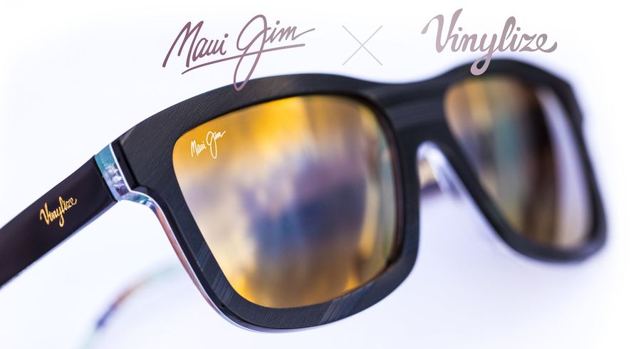 Maui Jim és Vinylize együttműködése a Limited Edition “Hula Blues” napszemüveg létrehozásában